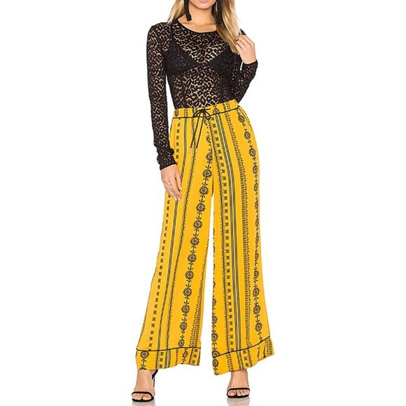 House of Harlow Revolve Josephine Bodysuit Leopard - Picture 6 of 8